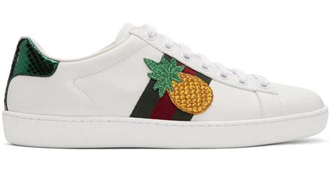 gucci ladybug and pineapple shoes|gucci ace shoes customer service.